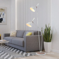 Hot sales modern minimalist floor lamp E27 metal standing floor lighting of indoor